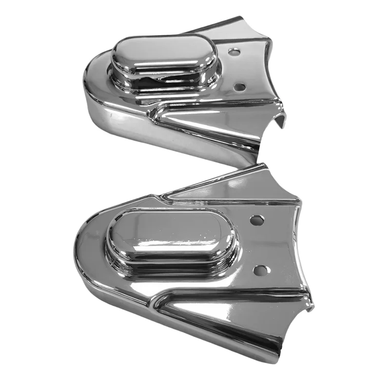 Penutup Poros untuk Softail Springer EFI FXSTSI FXSTD FLSTF FLSTN Sepeda Motor Logam Krom Lengan Ayun Phantom Belakang