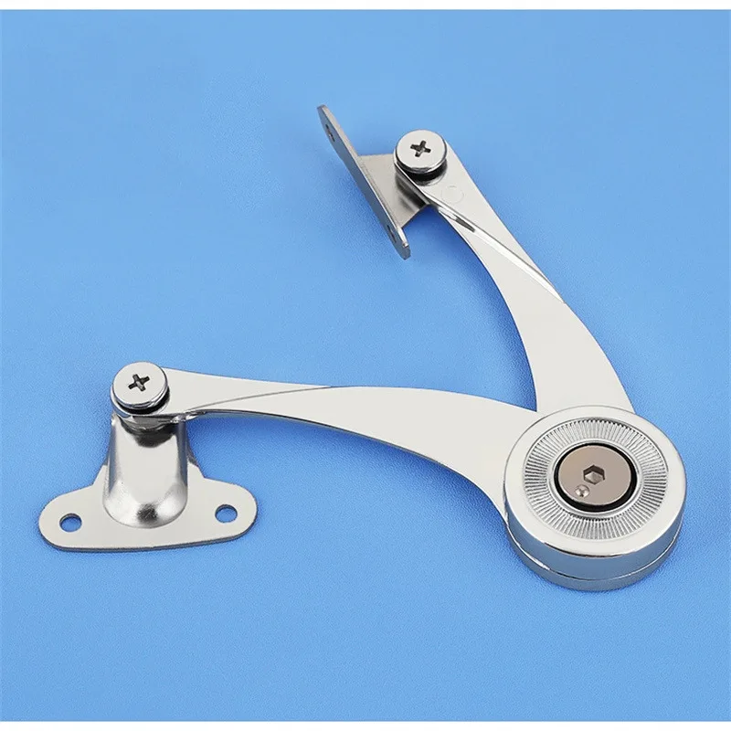 Hydraulic Randomly Stop Hinges Kitchen Cabinet Door Adjustable Polish Hinge Furniture Lift Up Flap Stay Support Hardware