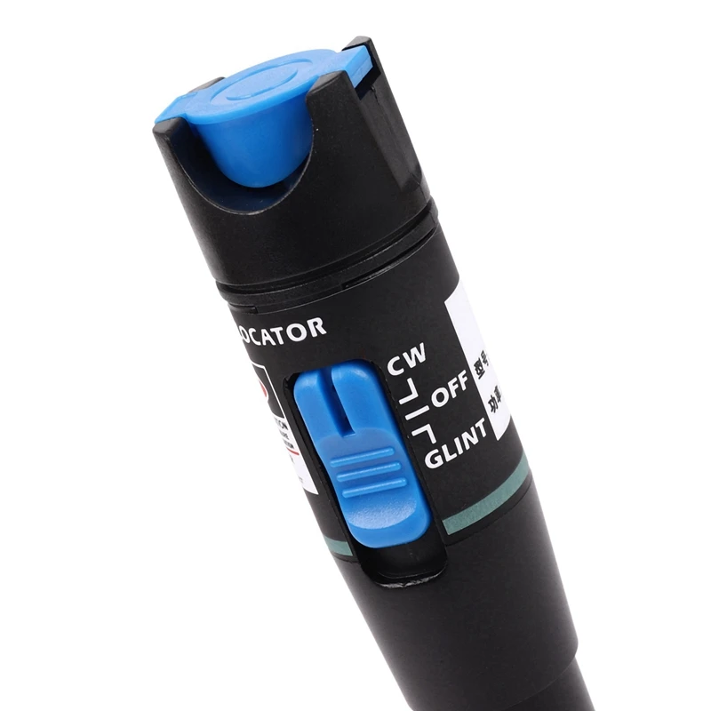 Pluma de prueba de fibra óptica portátil, herramienta de prueba de Cable de fibra óptica, tipo de pluma de fuente de luz roja, localizador Visual de fallos, 4 unidades, 5Mw