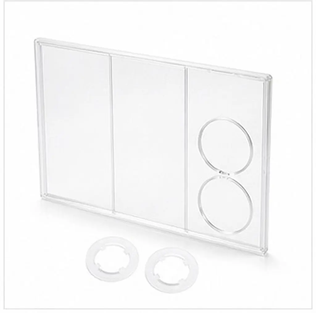 1Set Commemorative Coin Display Case Elegant Collector Box Clear Cover Coin Collection Organizer Banknote Holder Currency