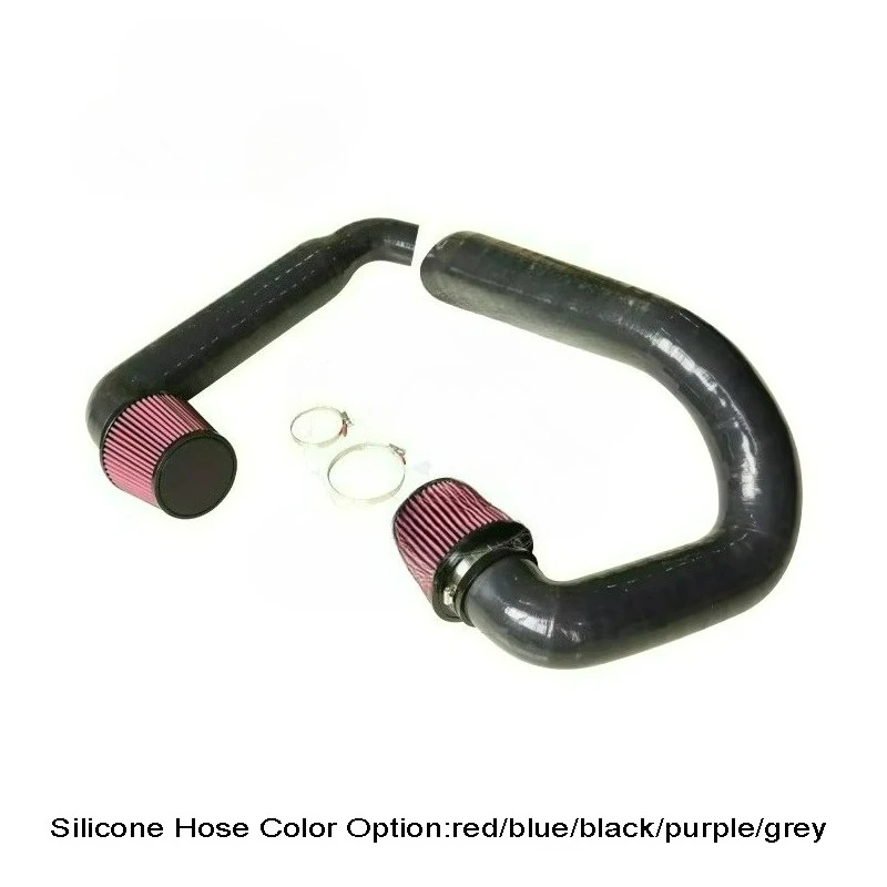 

Front Mount Intake for 2019-2025 BMW X3M X4M S58 F97 F98 3.0T SILICONE MATERIAL with Wire Reinforce Inside