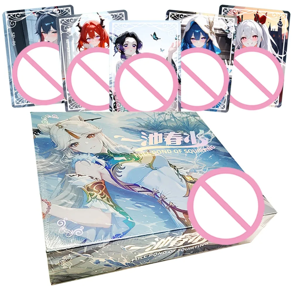 

Full Pond of Squirting Collection Card Fans Love Beautiful and Charming Anime Girls Creative Character Cards Fun Holiday Gifts