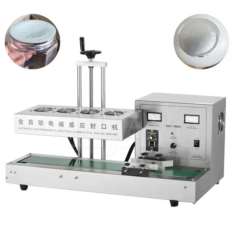 

Automatic Induction Sealers With Conveyor For Sample Caps Bottles Sealing Foil LIJAYO