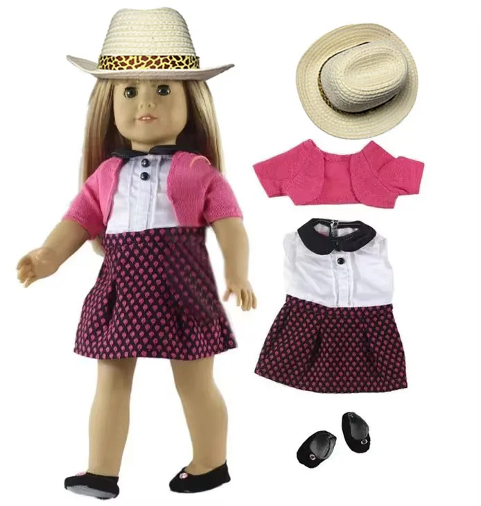 Many Style for Choice 18 Inch Doll Clothes for American Doll or Our Generation Doll, 18 Inch Doll Accessories #2