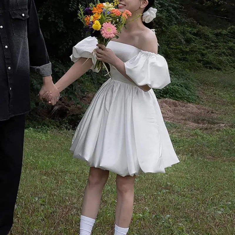 nouvelle-robe-de-mariee-courte-et-Elegante-en-satin-avec-manches-bouffantes-amovibles-robe-de-soiree-d'anniversaire-sexy-sans-bretelles-personnalisable