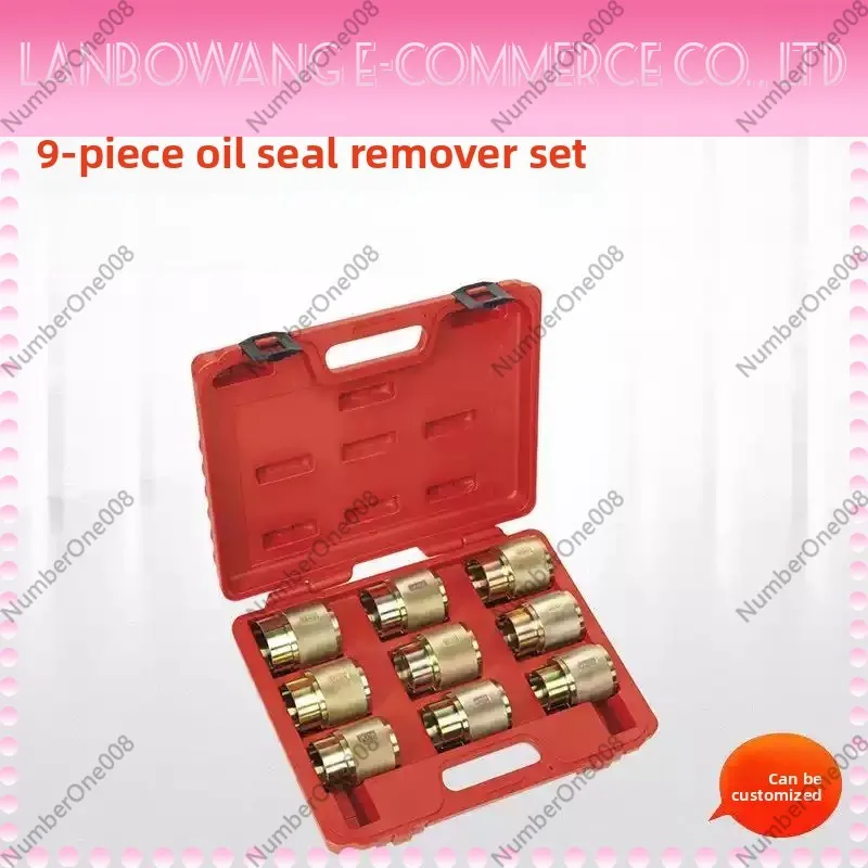 9pcs Motorcycle Fork Seal Driver Kit Removal Tool For Size 35/36/39/41/43/45/46/47/48/49/50/54mm Motorcycle Repair Tool