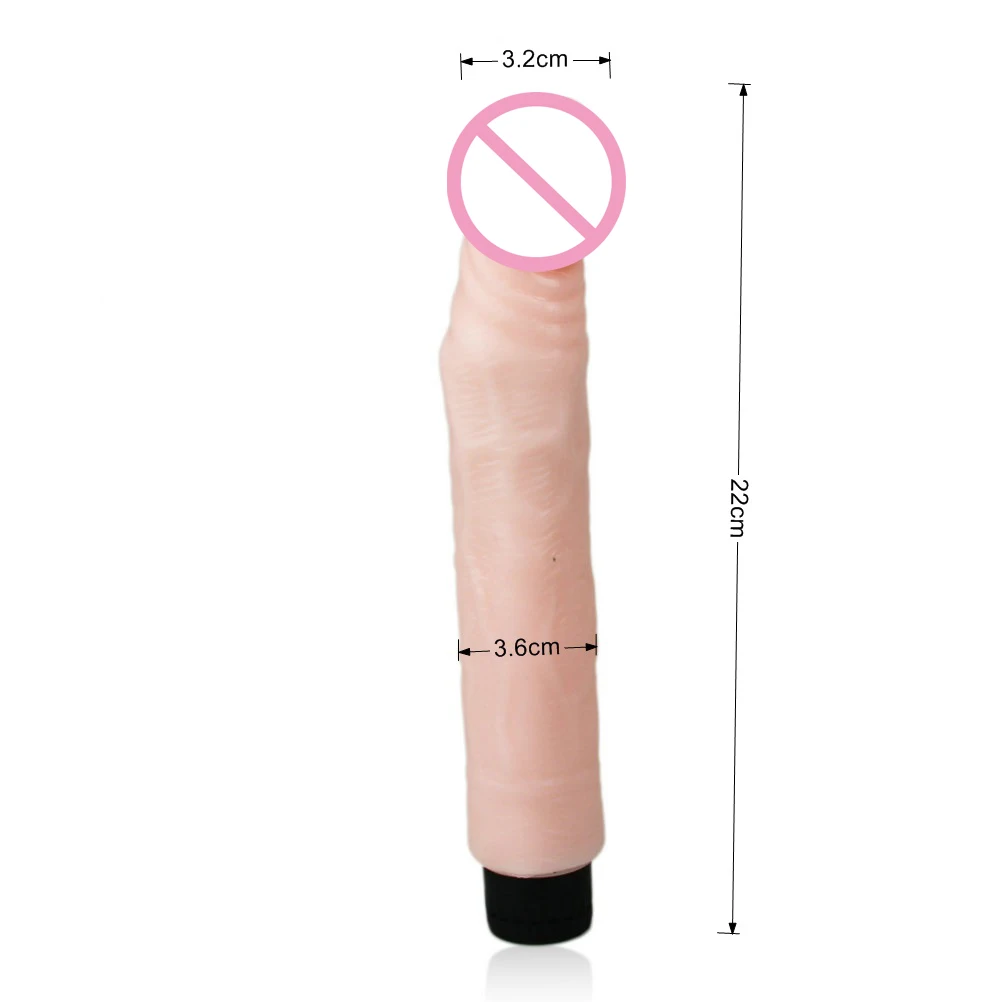 22CM Dildo Vibrator for woman Sexy Ribbed G-spot vibrating Masturbation Vagina sex toys ejaculating dildo penis vibrating