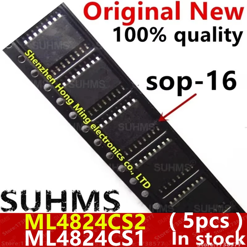 (5piece) 100% New ML4824CS2 ML4824CS1 sop-16 Chipset