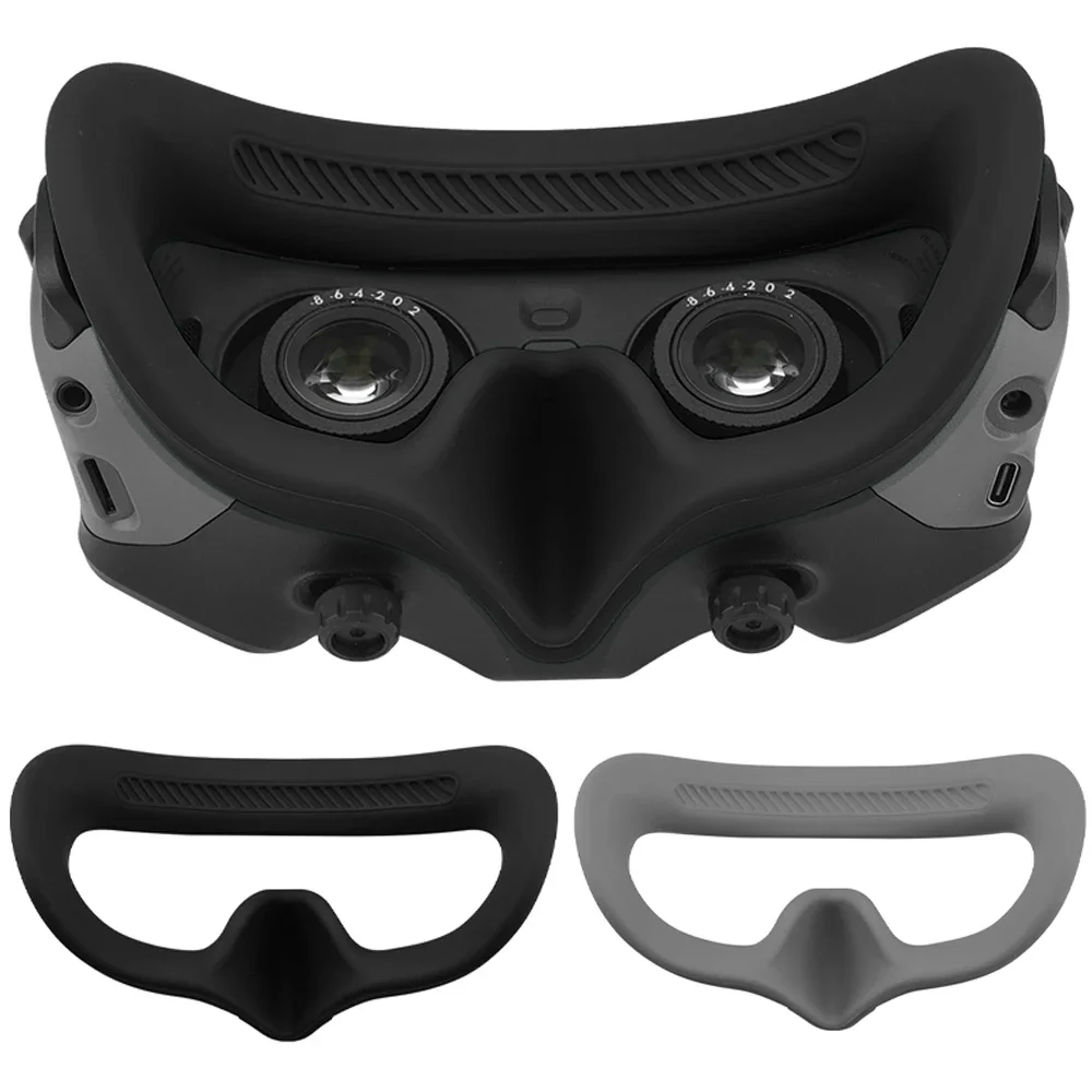 Eye Pad For DJI Avata Goggles 2 Silicone Mask Pad Protective Case Anti-Light Leakage Goggles Face Shield For Drone Accessory