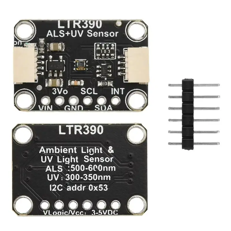 ABZZ-UV Light Sensor LTR390 300Nm To 350Nm Response For Light Detection I2C Module Accessories