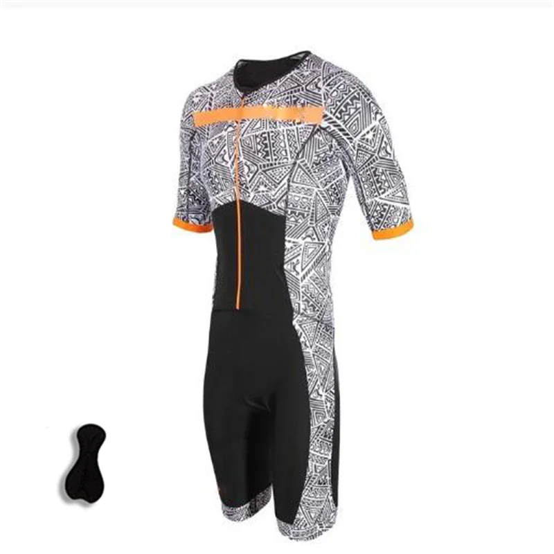 China Manufacture Running Cycling Clothing Jumpsuit, professional cycling Triathlon Jumpsuit, Men's Triathlon Bike Sport Clothes view 4