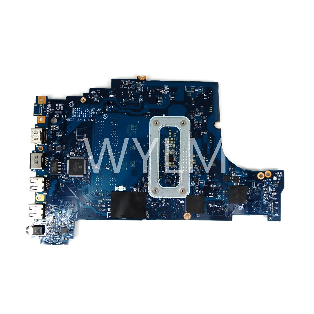 EDI54 LA-G712P  Mainboard For Dell Inspiron 3580 3588 3780 Laptop Motherboard CN-0VFMW4 VFMW4 100% Test Working