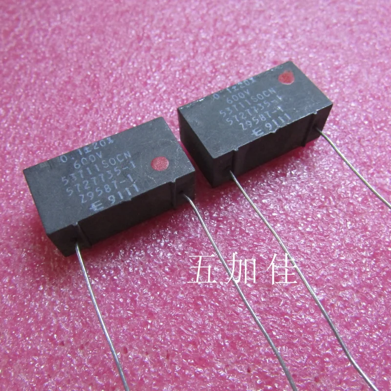 10-100pcs American 630v0.22uf 224J 5% oxygen free copper pin coupled metalized thin film capacitor
