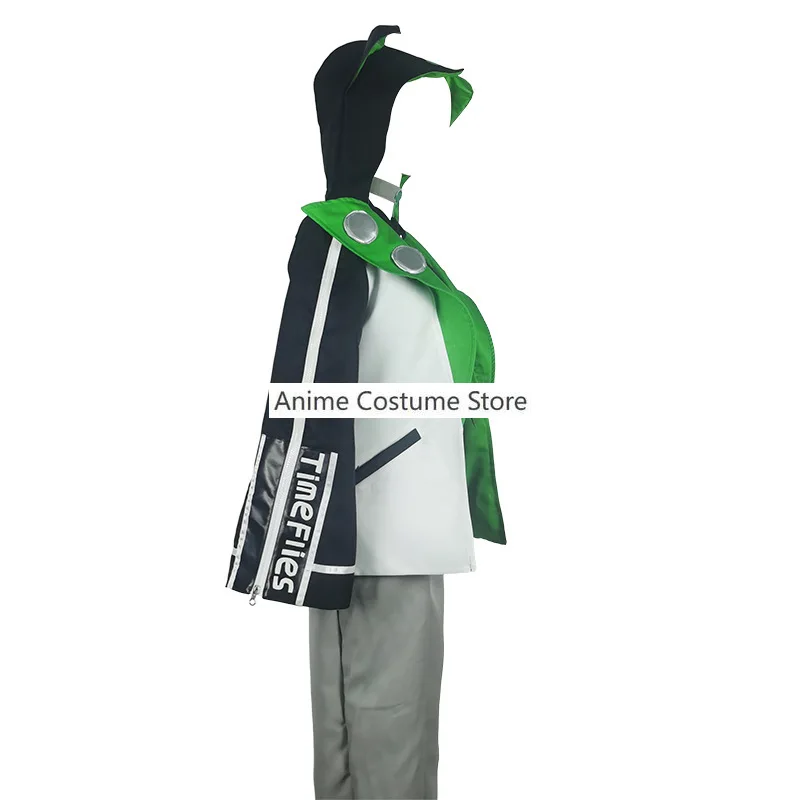 Anime Virtual YouTuber Aza Cosplay Costume VirtuaReal Project Member Wig Hip Hop Coat Uniform Man Woman Masquerade Ball Suit