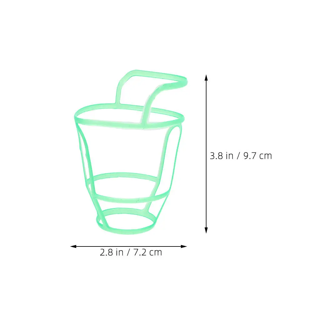 10Pcs Infusion Net Grid Light Green Plastic Saline Bottle Cover Hospital Drip Bottle Holder Supplies Equipment