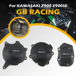 Motorcycles Engine Cover Protection Case GB Racing For KAWASAKI Z900 2017-2025 、Z900SE 2022-2025