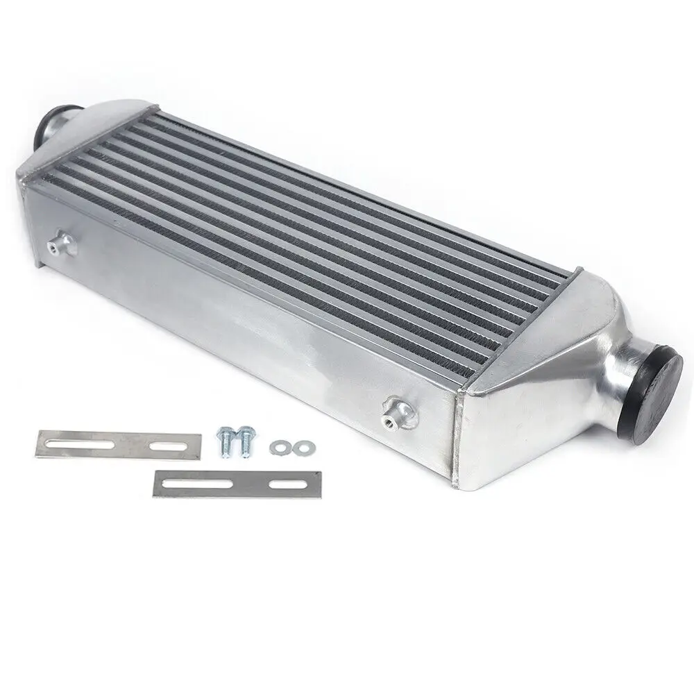 Aluminum Polished Tube & Fin Intercooler 27