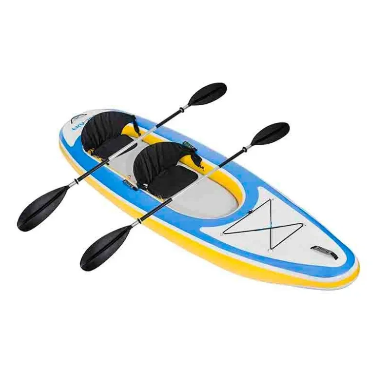 

50% Discount CE Certificate Drop Stitch Canoe/Kayak Rowing Boat 2 Person Fishing Tandem Kayak