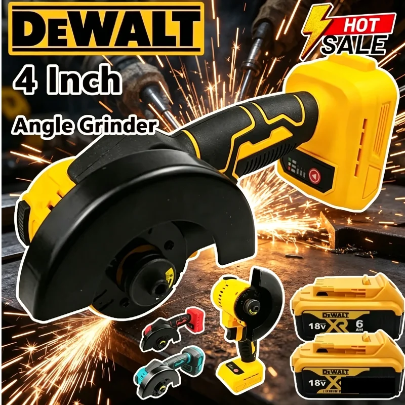 

DEWALT 4 Inch Cordless Cutting Saw & Grinding Machine – 20V Battery Angle Grinder & Cut Off Power Tool