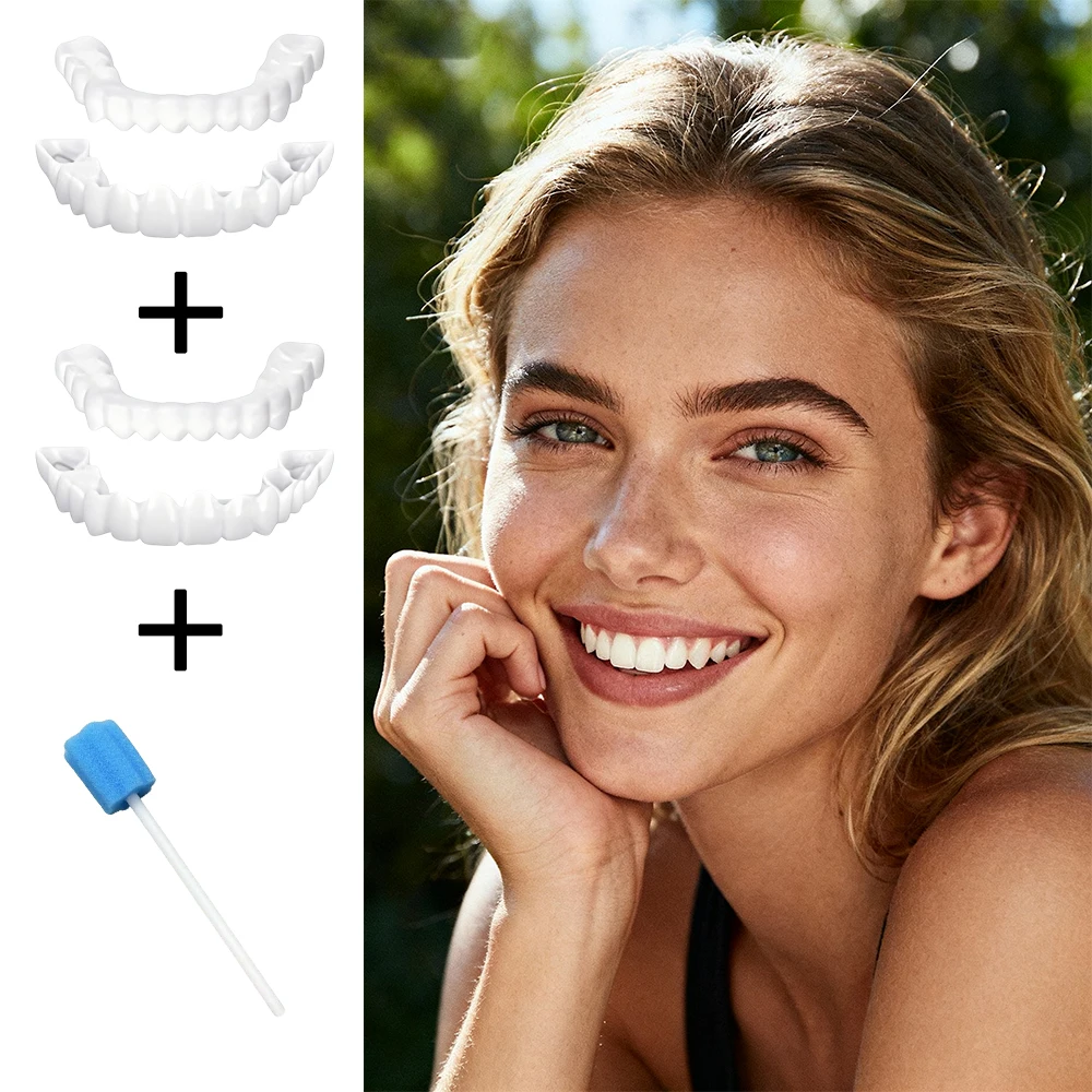 

Graduation Season Teeth Veneers, Reusable Temporary False Teeth Cover, Great gift for graduation ceremony friends H2931