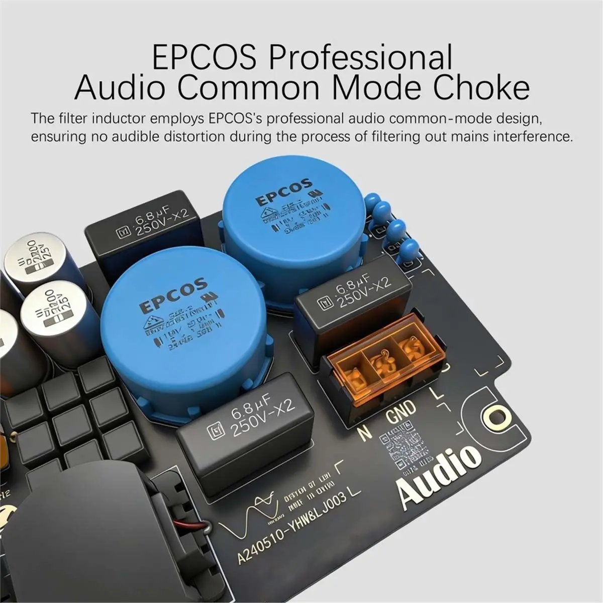 【MUST-HAVE LIST】 Audio Power Filter Module Alternating Current Power Filter Anti-Interference Anti-Thunder