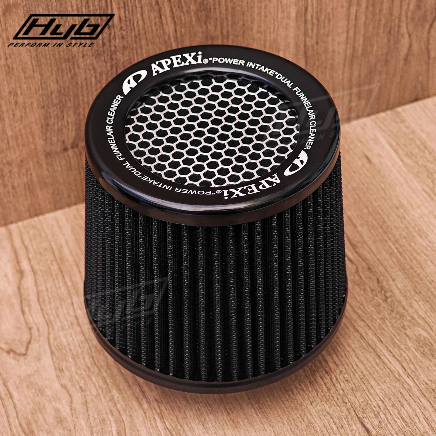 Universal APEXI Air Filter 76mm 3inch JDM High Flow Racing Sport Cold Air Intake Air Filter Cone Mushroom Head PC-AF02A