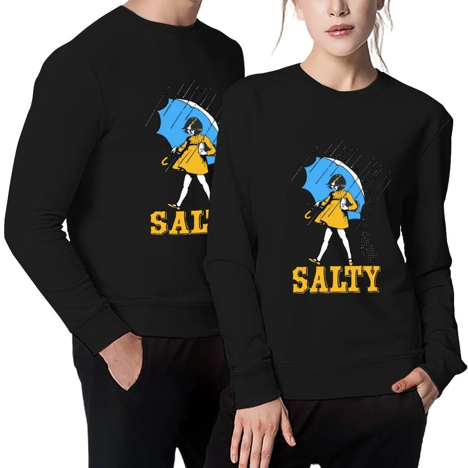

Don’T Be A Salty Pullover men's sweat-shirt set tracksuit korean style clothes graphic t shirts men oversize sweatshirts