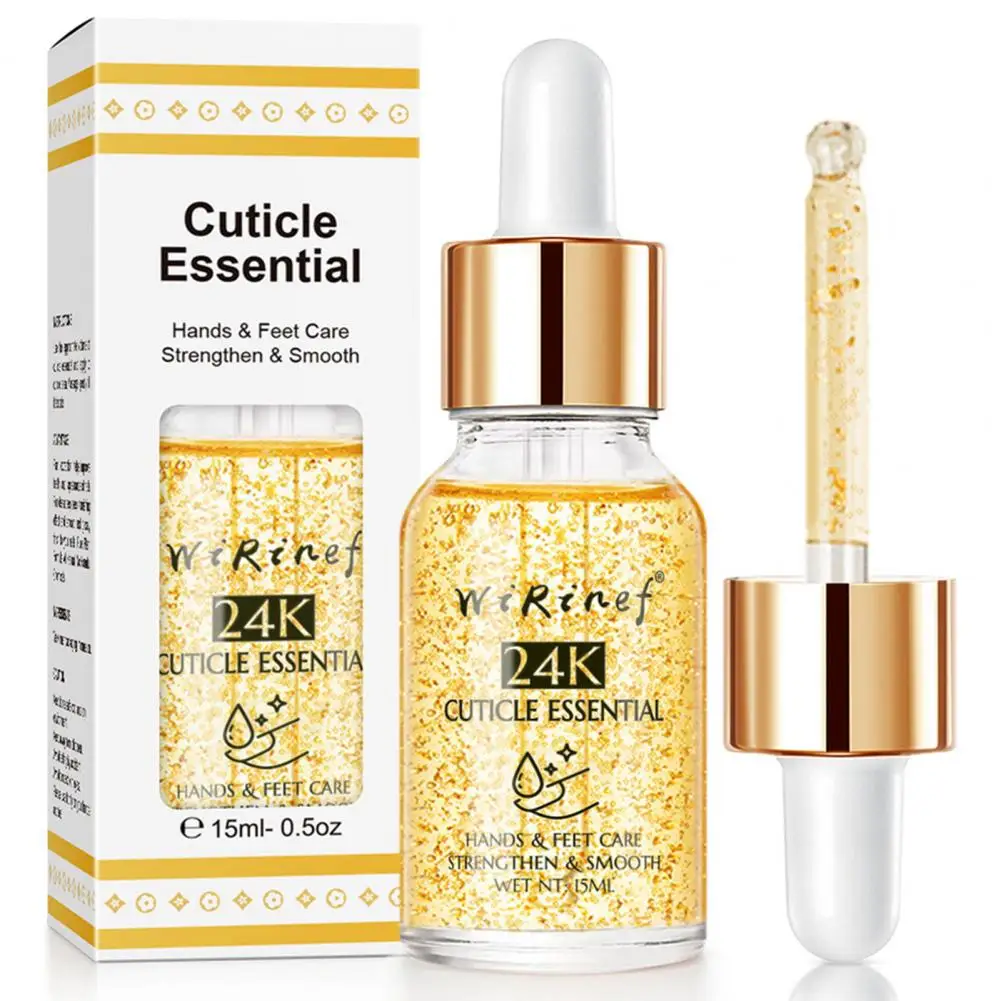 Nails Nutrient Oil Moisturizing Nail Care Honey-infused Nail Cuticle Oil Hydrating Treatment Moisturizer Strengthener for Dry