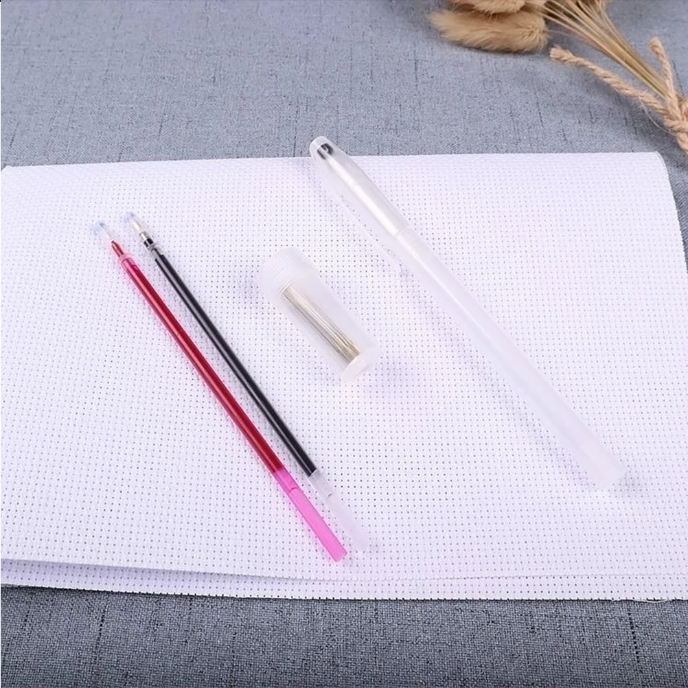 6PCS Cross-Stitch Cloth Embroidering Plain Cloth DIY Handmade Needlework Fabric for Embroidery Craft Handiwork (4PCS 30x30cm, 2P