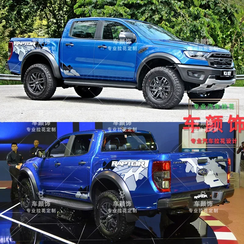 Car Stickers FOR Ford Raptor F150 Exterior Trim Dedicated Sports Decal accessories