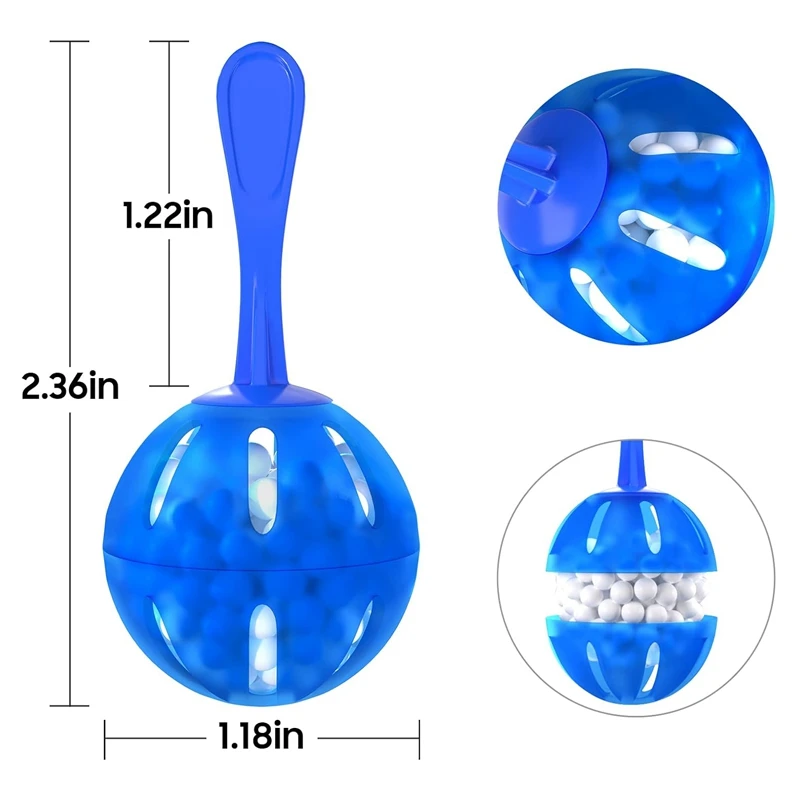 12Pcs Cleaning Ball Works In All Humidifiers And Fish Tanks, Purifies Water, Eliminates Dust And Odor