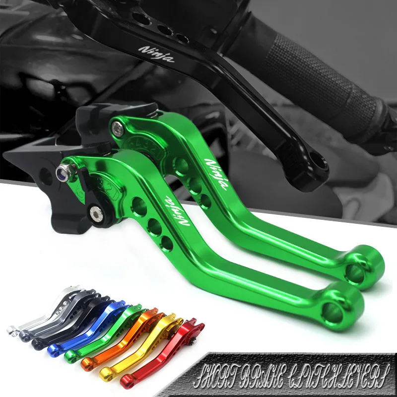 For KAWASAKI ninja 250R NINJA 300R/Z300 Ninja 400 Z250SL 2008-2018 Motorcycle Accessories Short Brake Clutch Levers