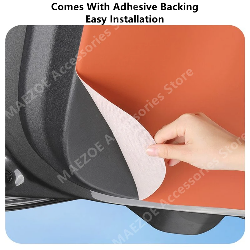 ل LIXIANG L6/L7/L8/L9 وسادة جلدية مضادة للخدش لباب صندوق السيارة ، ملحقات حماية تعديل الديكور الداخلي #3