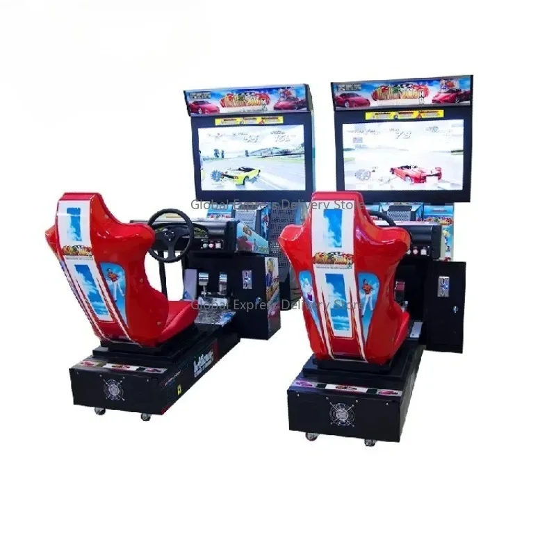 

Wholesale Coin Operated Indoor Amusement 32 Outrun Car Racing Video Games Machine Arcade Simulator Driving Game Machine for Sale