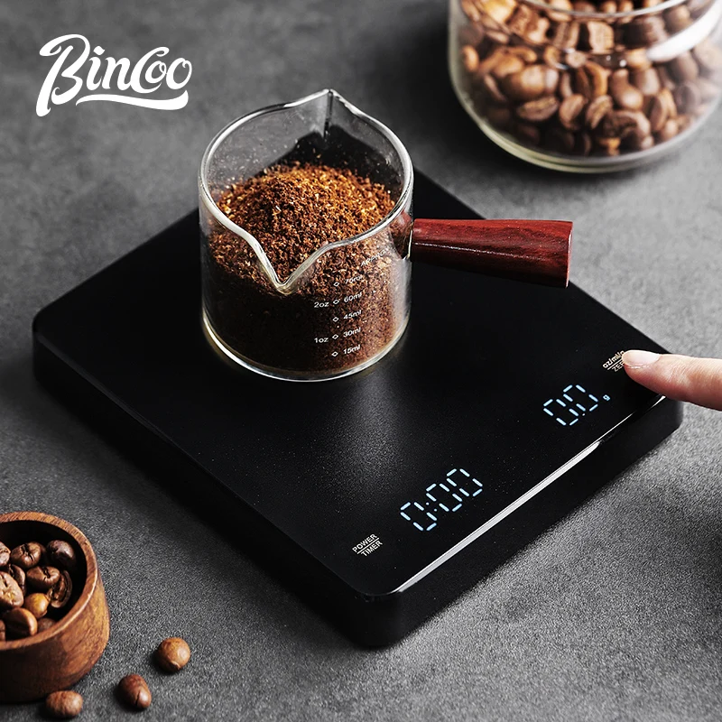 

Bincoo LED Digital Kitchen Coffee Scale High Precision Cyclic Rechargeable Espresso Electronic Scale Home Barista Accessories