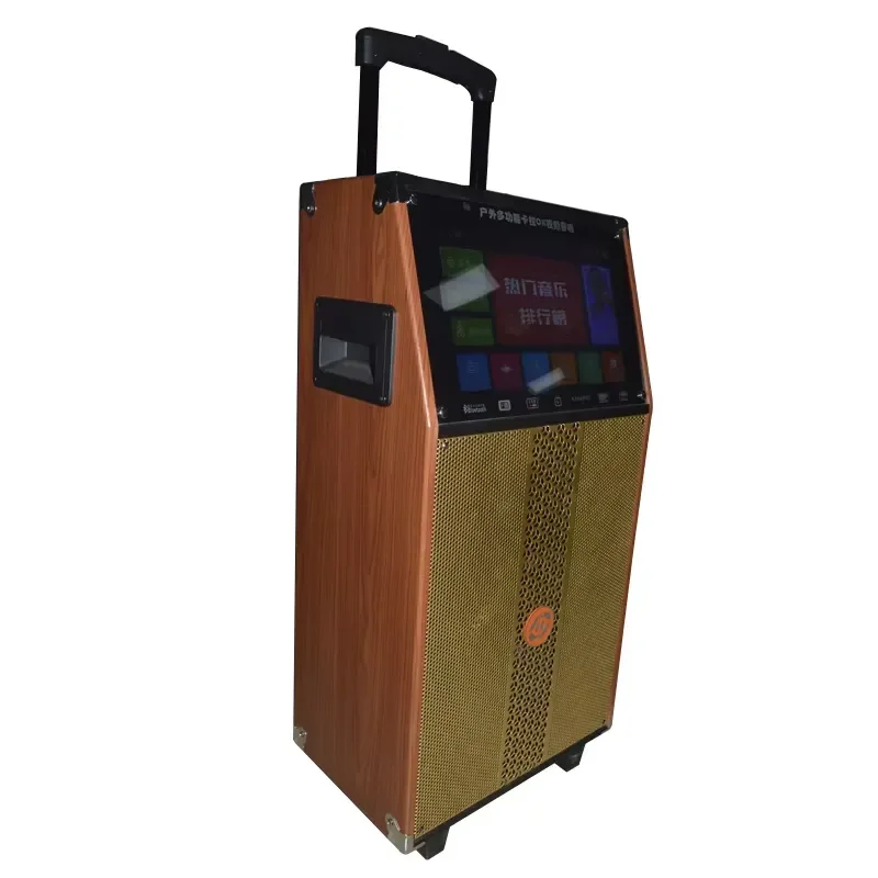 for 10 Inch Touch Android Wifi Screen Multi-function Karaoke Dancing Video Speaker Trolley Support Dj Trolley Speaker
