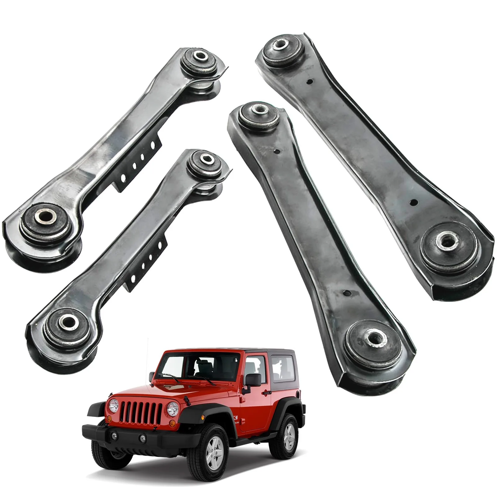 Rear Suspension Control Arms Left & Right for Jeep Wrangler 1997 1998 1999 -2006