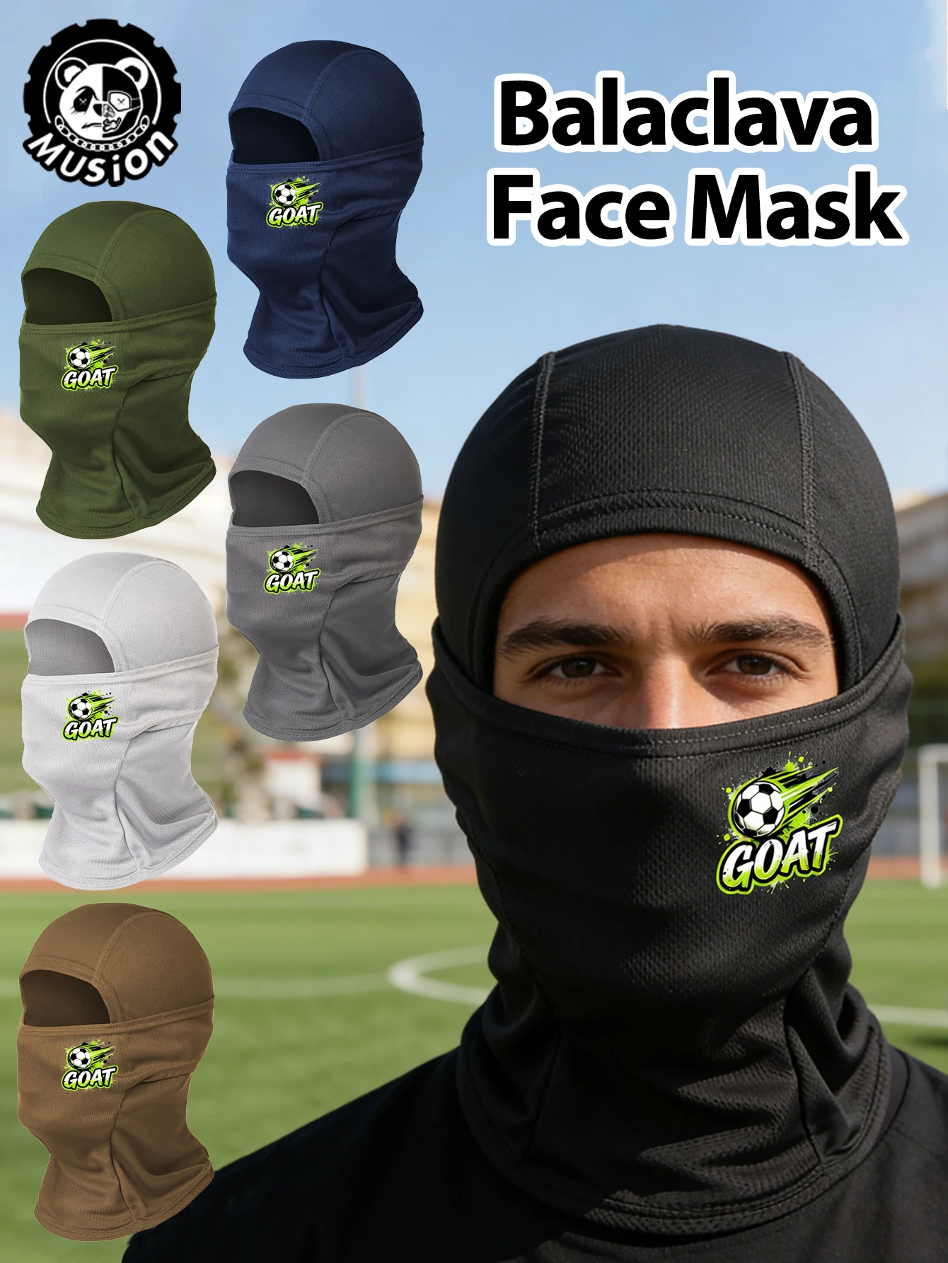 Unisex Multifunctional Balaclava Cycling Face Mask Windproof