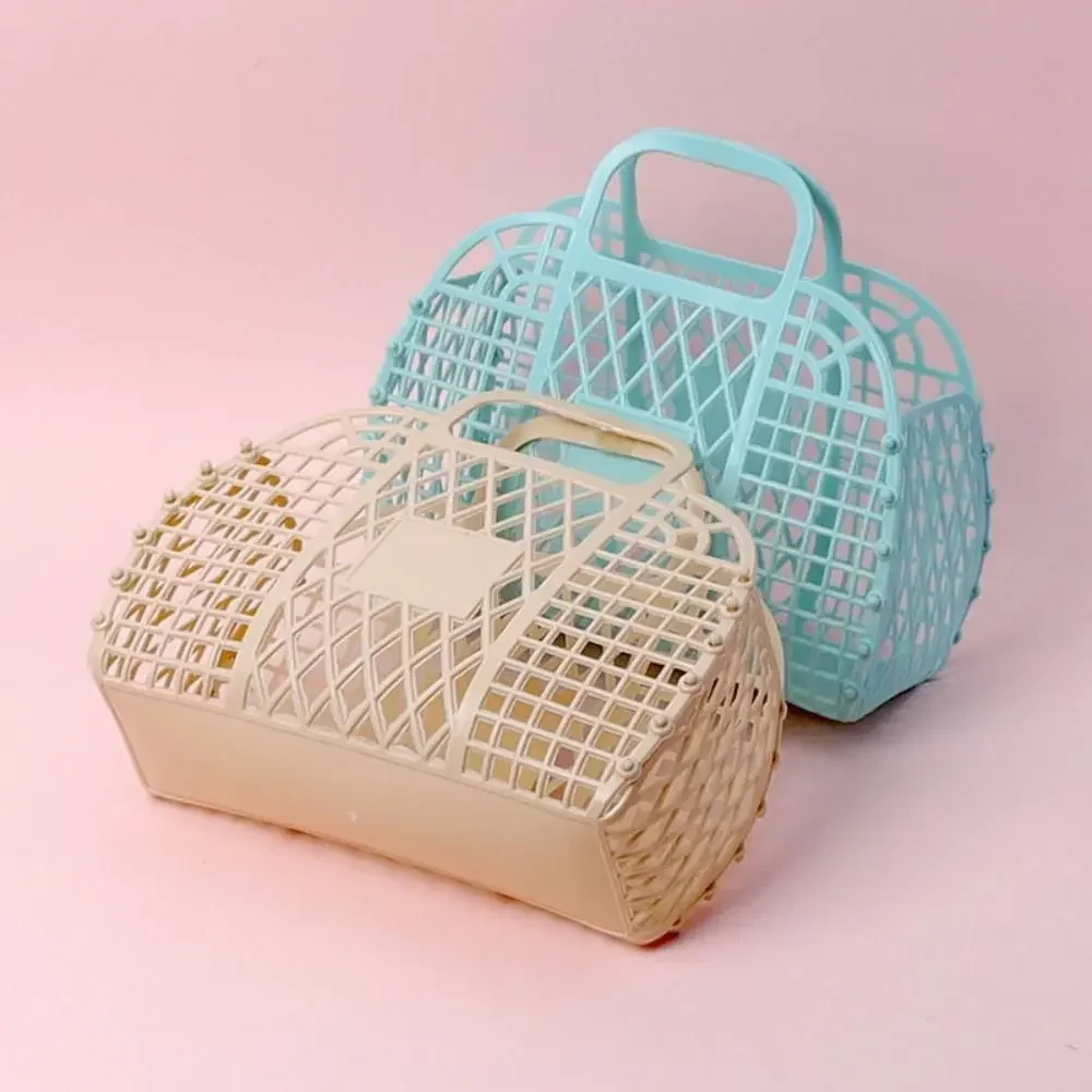 

Detachable Shower Basket Plastic Bath Basket Bathroom Hollow Wash Storage Shopping Basket Cesta Lavanderia Canastas
