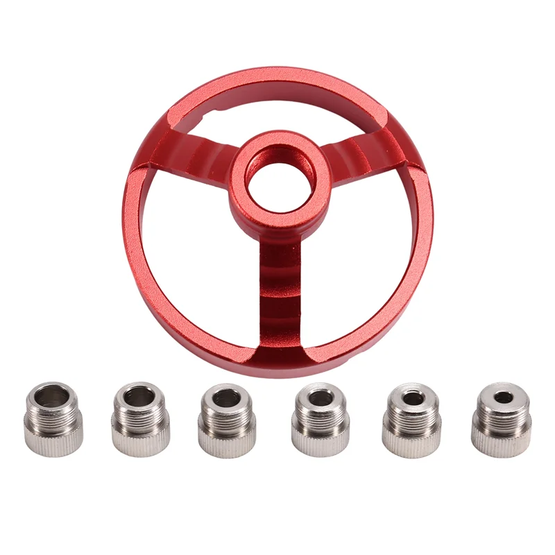 AB47-90 Degree Drill Guide 5/6/7/8/9/10Mm Drill Bit Hole Puncher Locator Jig Hinged Hole Opener Woodworking Tools