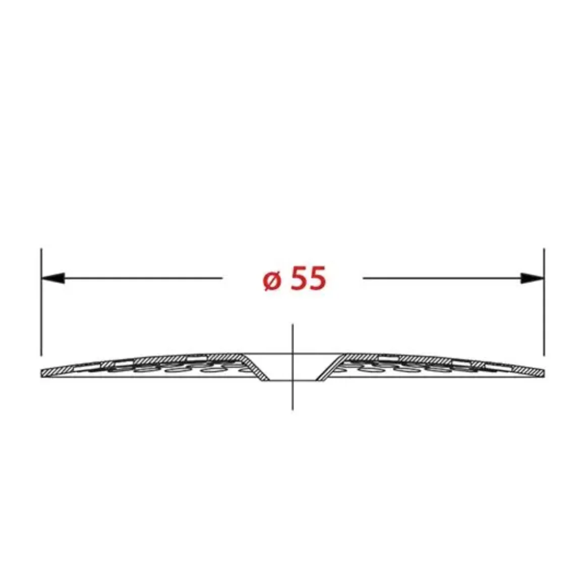 IMS GA 200 NT, Nanotech Shower Screen, 55mm, GA200NT, MOD for Gaggia Classic