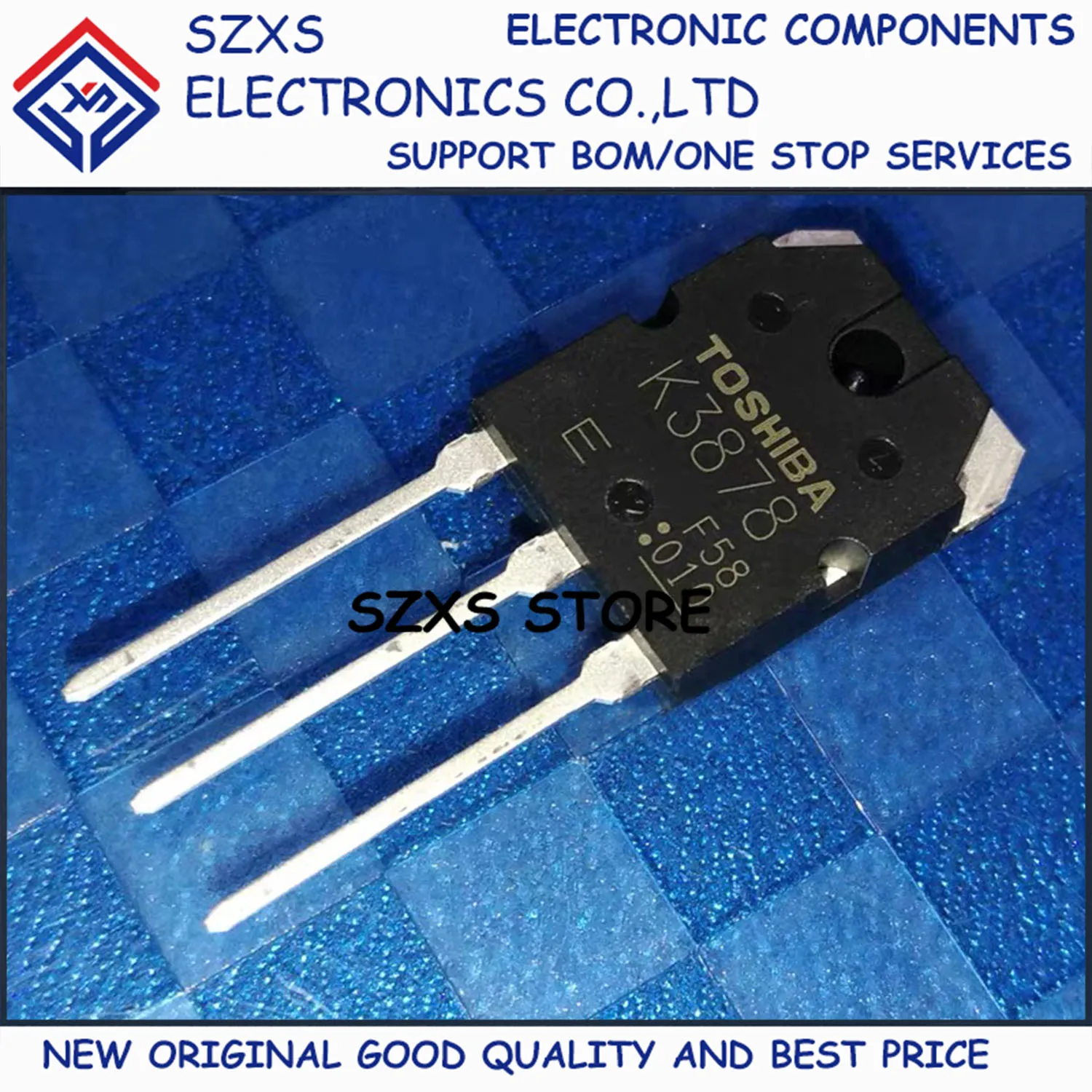 

New Original 10Pcs 2SK3878 2SK3878 TO-3P 900V 9A MOSFET Field Effect Transistor In Stock Electronic Components Good Quality