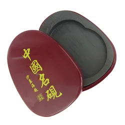 Sumi Practice Inkstone Stone for Students, Calligraphy Ink Stone, Portable Ink Stone, Cover Ink Grinding Supplies, 5