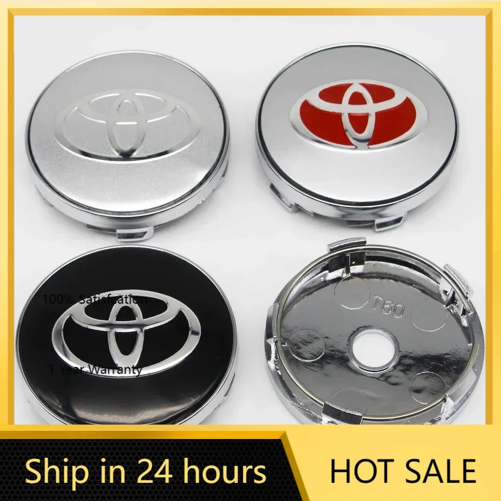

Колпаки ступиц, 4 шт., центральная крышка ступицы колеса автомобиля, логотип, наклейки на обод, эмблема, наклейка для Toyota Yaris Hilux Corolla Prius Avensis, эмблема A