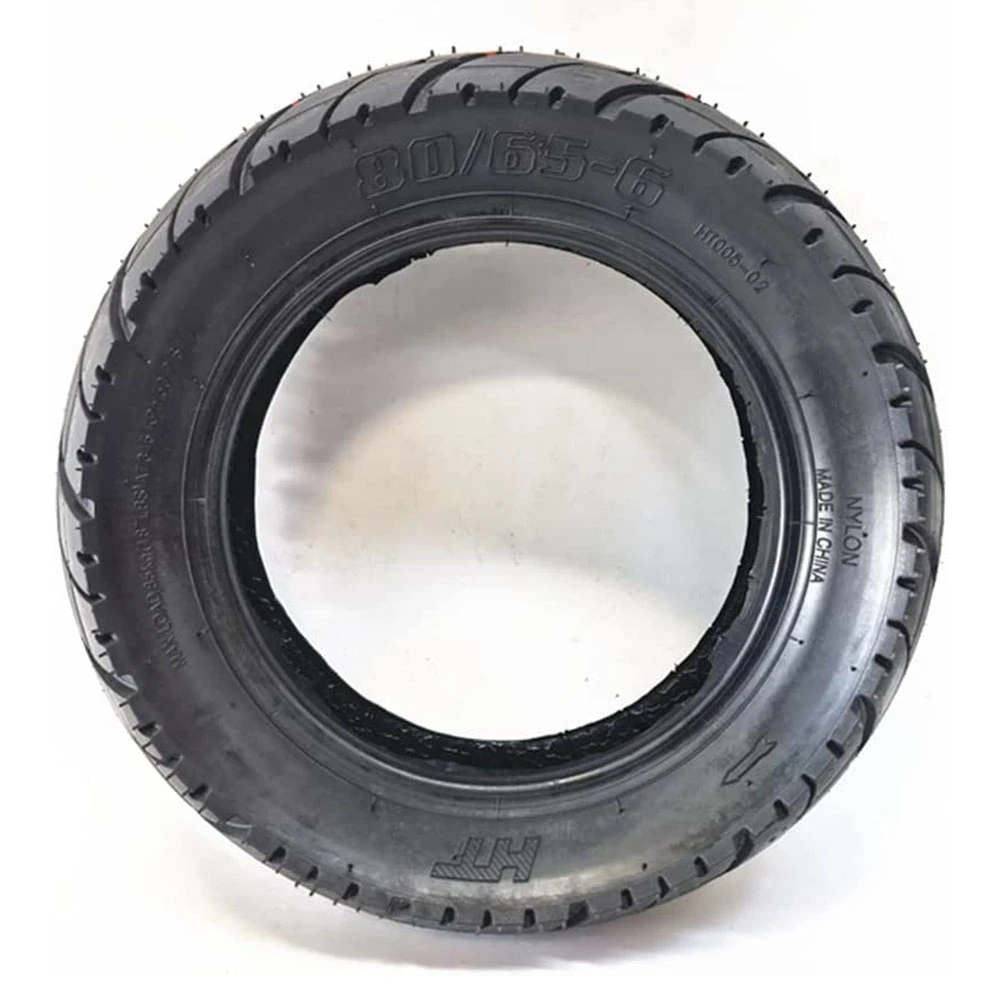 10 Inch Tubeless Electric Scooter Tire,80/65-6 Tire,10X3.0-6 E-Bike Explosion-Proof Rubber Tires,Road Tire