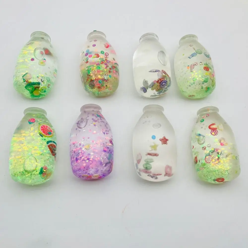 Creative Drifting Bottle Squishy Sequins Super Soft Slow Rebound Fidget Comfortable Anxiety Relief Water Bottle Squeeze