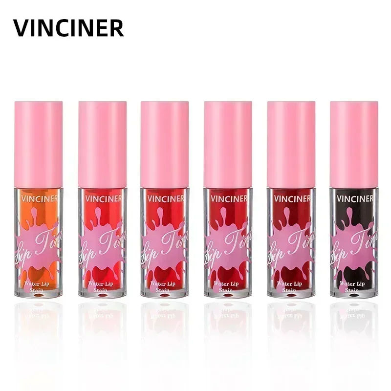 New 6 Color Lip Gloss Shiny Bright Texture Moisturizing Waterproof Long Lasting Non Stick Lip Stain Professional Cosmetics 5ml
