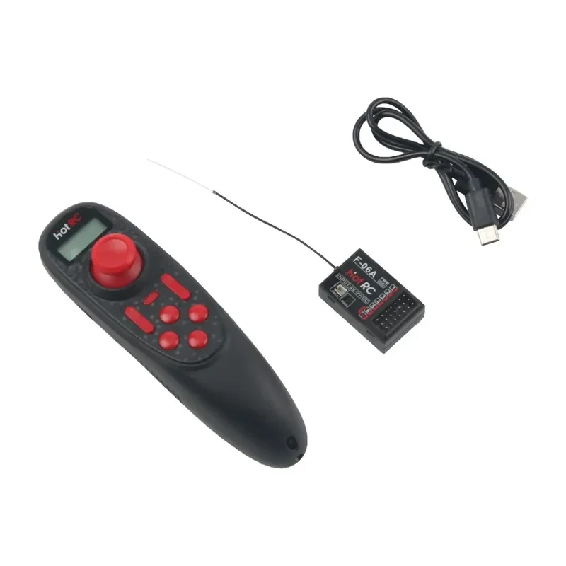 

Hotrc DS-600 6-канальный 2,4 ГГц радиосистема передатчик пульт дистанционного управления с Ds 600 Pwm 6-канальный приемник для радиоуправляемой лодки