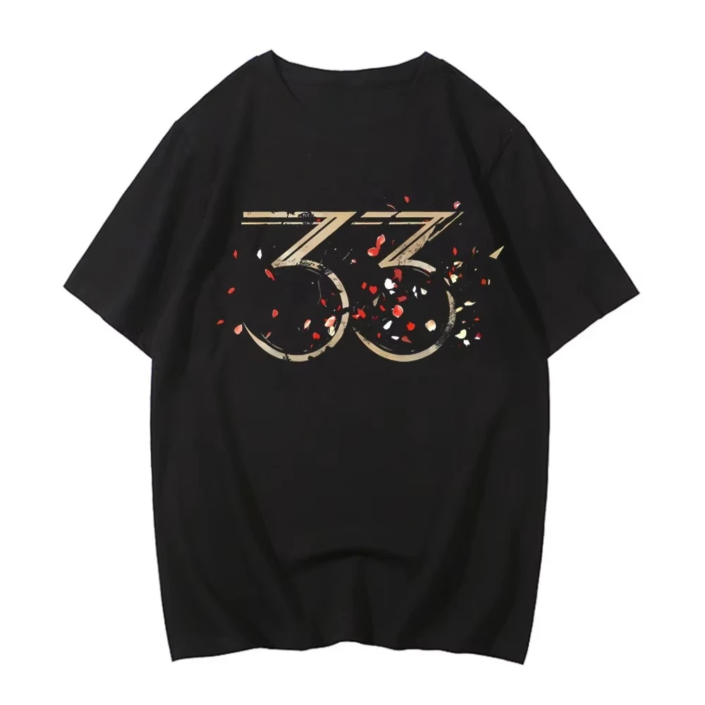 Summer Hot Sale Gamer Fashion Clair Obscur Expedition 33 Merch T Shirt Unisex Vintage Top Hip Hop Streetwear Oversized Tshirt