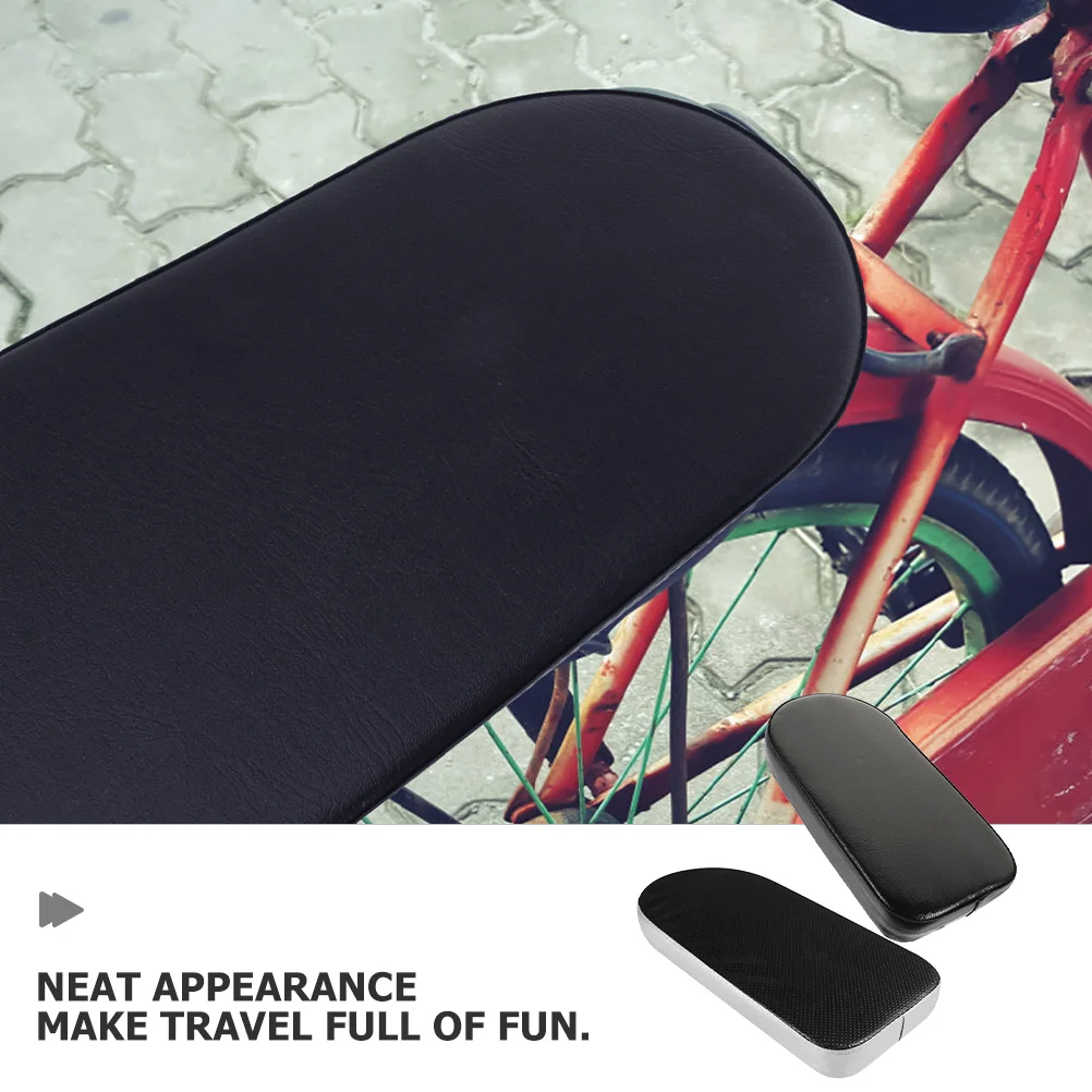

2Pcs Bike Rear Saddle Thickened Design Comfortable Back Seat Cushion Anti-Slip Cycling Supply Mountain Bike Saddle